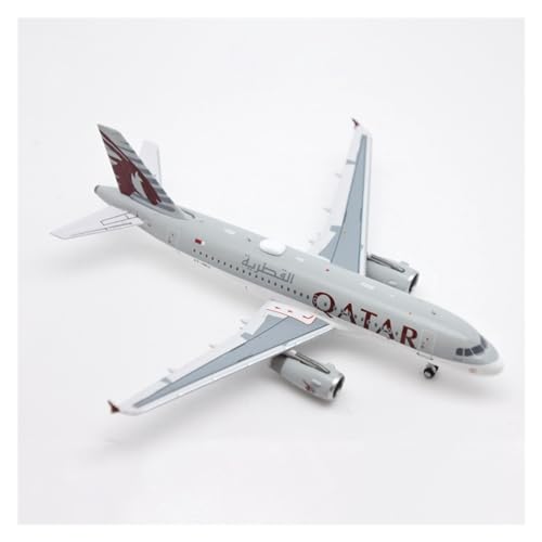 HUGGES 1 400 Für A319 A7-HHJ Qatar Airways Legierungsflugzeug Mit Fahrwerk Sammlung Luftfahrtmodellbau von HUGGES