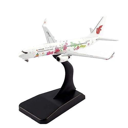 HUGGES 1: 400 Passend Für B737-800 Flugzeugmodell Diecast Alloy Simulation Aircraft Collectibles House Decoration von HUGGES