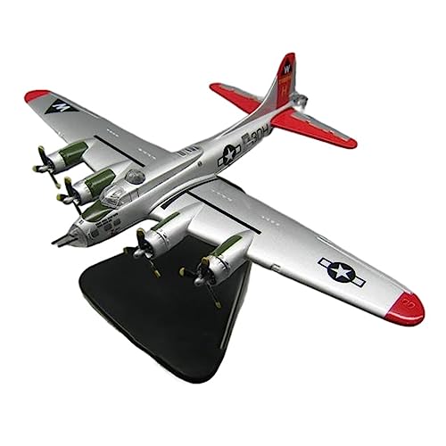 HUGGES 1:144 Passend Für B17 Bomber Static Metal Diecast Alloy Finished Simulation Aircraft Passenger Model Collection von HUGGES