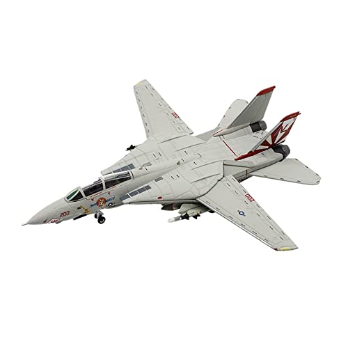 HUGGES Druckguss Maßstab 1 200 Für US Navy Tomcat Fighter Alloy Aircraft Model F14 Static Display Adult Collectible Toy von HUGGES