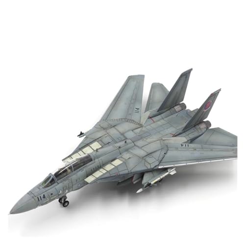HUGGES Druckguss-Maßstab 1 72 Für F-14A Ghost Rider Fighter, Simulationslegierung, Fertige Flugzeugserie, Modellsammlung, Geschenkspielzeug von HUGGES