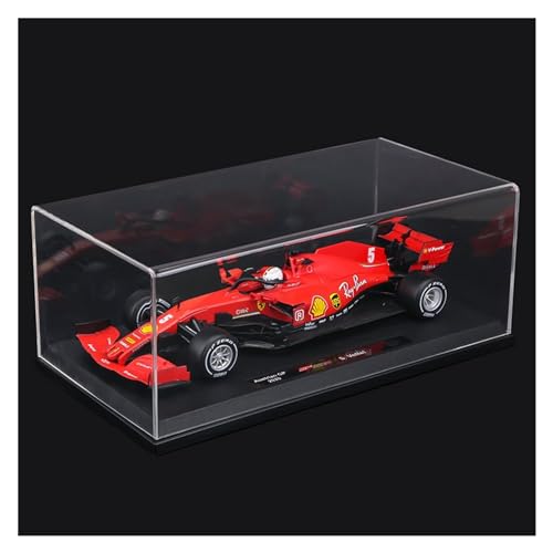 HUGGES F1 Im Maßstab 1 18 Für Ferrari-Druckgussautomodell – SF23#16 Charles Leclerc #55 Carlos Sainz Racing 2023 – Sammleredition (Color : SF1000 5#-1 2020, Size : Hardcover Box) von HUGGES