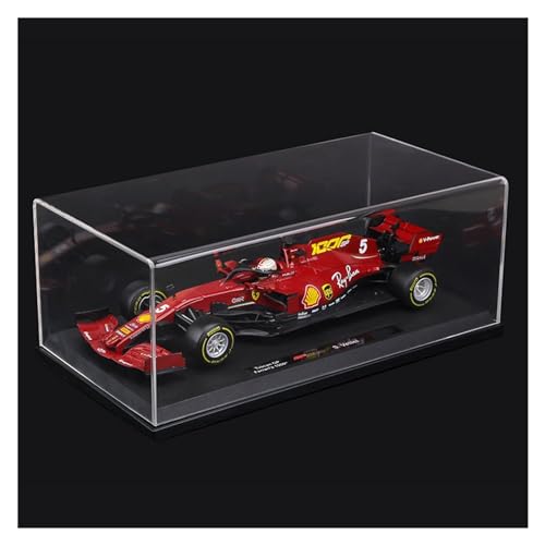 HUGGES F1 Im Maßstab 1 18 Für Ferrari-Druckgussautomodell – SF23#16 Charles Leclerc #55 Carlos Sainz Racing 2023 – Sammleredition (Color : SF1000 5#-2 2020, Size : Hardcover Box) von HUGGES