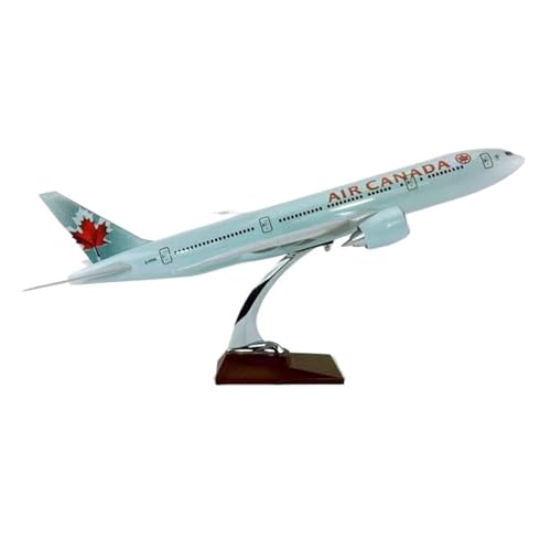 Simulation Flugzeug Modell ABS Harz 47 cm Für Air Canada Für Boeing 777 Dekorative Miniatur Statische Display von HUGGES