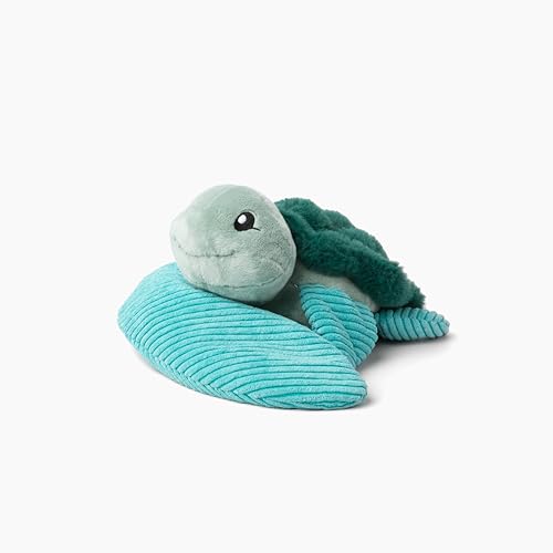 HUGIMALS Hugarounds Sidney The Sea Turtle Nacken- und Schulterwickel aus Plüsch, mikrowellengeeignet, beruhigende, bequeme Umarmungen für Selbstpflege und Entspannung, geruchlos für Kinder ab 2 Jahren von HUGIMALS