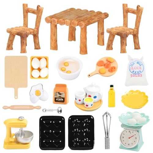 Miniatur Wichtel Zubehör,Wichteltür Zubehör,Wichtel ZubehöR Backen,Wichtel Backset,Miniatur Puppenhaus ZubehöR,Küche Backset Zubehör,Miniatur Wichtel Backen,für Kinder ab 3 Jahren Miniatur Wichtel Zubehör,Wichteltür Zubehör,Wichtel ZubehöR Backen,Wichtel Backset,Miniatur Puppenhaus ZubehöR,Küche Backset Zubehör,Miniatur Wichtel Backen,für Kinder ab 3 Jahren von HUIKUANGEU