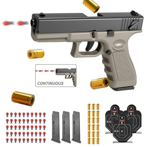 Spielzeug Pistole,Schaumstoff Soft Bullet Gun,Soft Bullet Toy Gun Pistole,Dauerfeuer Spielzeugpistole,mit Automatischem Auswurf,Munition,Blaster Toy Gun für 14+ Geburtstagsgeschenk Spielzeug Pistole,Schaumstoff Soft Bullet Gun,Soft Bullet Toy Gun Pistole,Dauerfeuer Spielzeugpistole,mit Automatischem Auswurf,Munition,Blaster Toy Gun für 14+ Geburtstagsgeschenk von HUIKUANGEU