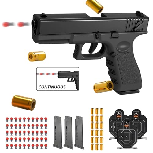 Spielzeug Pistole,Schaumstoff Soft Bullet Gun,Soft Bullet Toy Gun Pistole,Dauerfeuer Spielzeugpistole,mit Automatischem Auswurf,Munition,Blaster Toy Gun für 14+ Geburtstagsgeschenk Spielzeug Pistole,Schaumstoff Soft Bullet Gun,Soft Bullet Toy Gun Pistole,Dauerfeuer Spielzeugpistole,mit Automatischem Auswurf,Munition,Blaster Toy Gun für 14+ Geburtstagsgeschenk von HUIKUANGEU