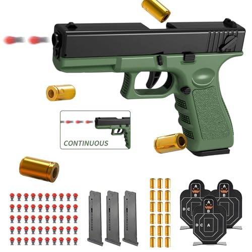 Spielzeug Pistole,Schaumstoff Soft Bullet Gun,Soft Bullet Toy Gun Pistole,Dauerfeuer Spielzeugpistole,mit Automatischem Auswurf,Munition,Blaster Toy Gun für 14+ Geburtstagsgeschenk Spielzeug Pistole,Schaumstoff Soft Bullet Gun,Soft Bullet Toy Gun Pistole,Dauerfeuer Spielzeugpistole,mit Automatischem Auswurf,Munition,Blaster Toy Gun für 14+ Geburtstagsgeschenk von HUIKUANGEU