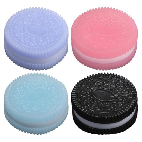 4 Stück Taba Squishy Fufu Squishy Biscuit Stress Relief Toy Ultraweiches Dekompressions Entlüftungsspielzeug für Anti Stress und Angst Relief von HUILATE