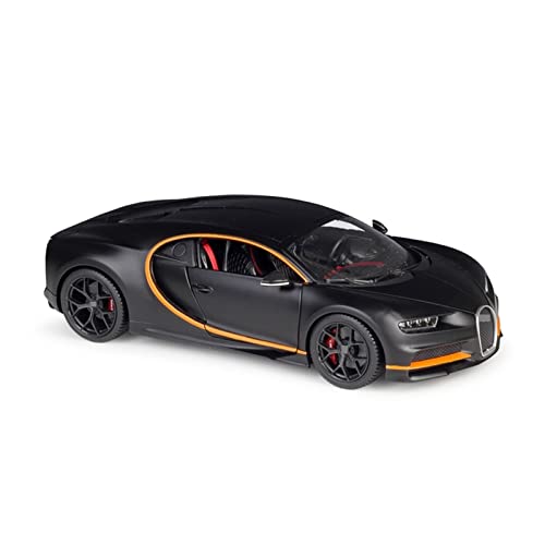 HUIPENPP Dekoration Legierung Auto Modell 1:18 für Bugatti Chiron (schwarz) von HUIPENPP