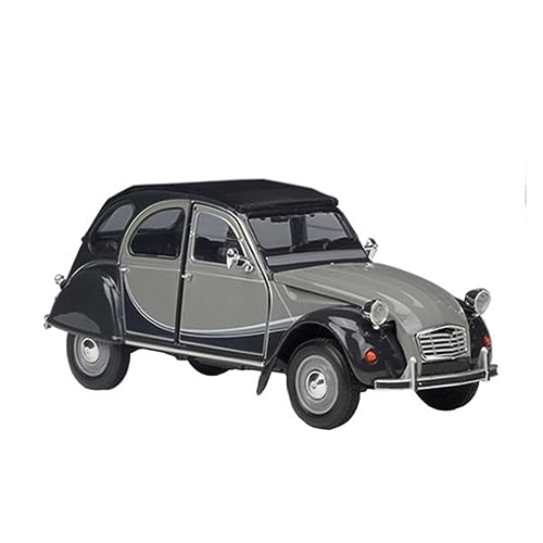 HUIPENPP Für Desktop-Dekoration, Legierung, klassisches Oldtimer-Modell, Druckguss, Metall, Auto-Modell 1:24, für Citroen 2cv 6 Charleston, Sammlerstück-Ornamente von HUIPENPP