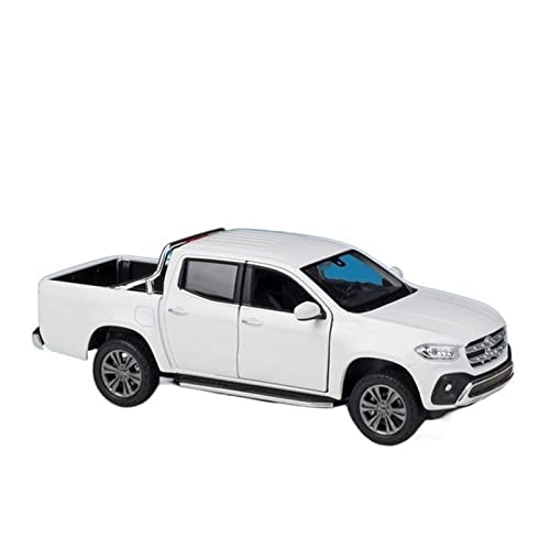 HUIPENPP Für Desktop-Dekoration für Benz X-Klasse Pickup, Legierung, Druckguss, Metall, Geländewagen, 1:24, Sammlerstück, Ornamente (weiß) von HUIPENPP