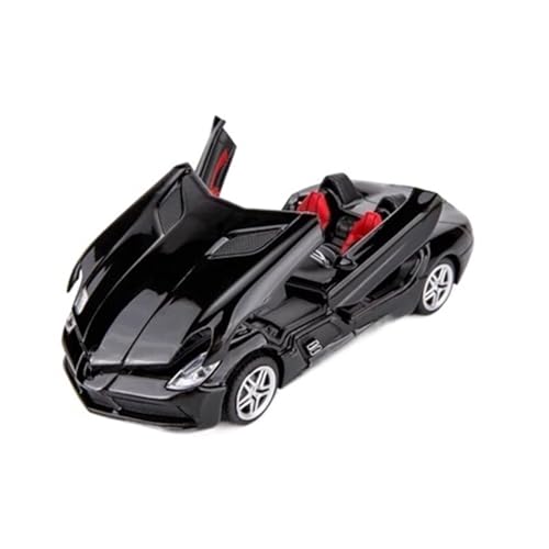 HUIPENPP Metalldruckguss-Legierung Automodell, Maßstab 1:32, Für Benz SLR Roadster Dekoration (Black) von HUIPENPP