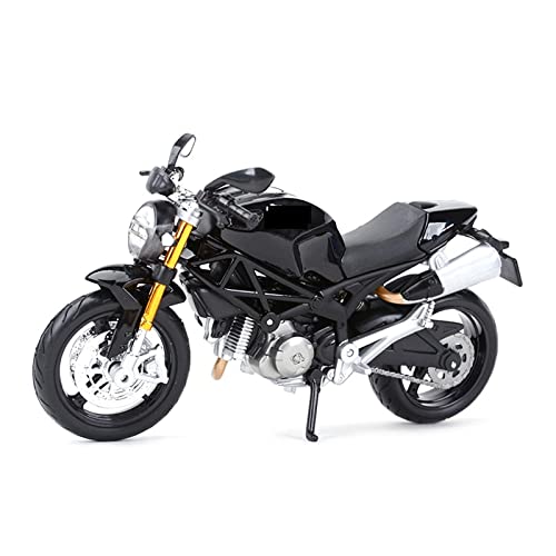 HUIPENPP Schreibtischdekoration DieCast-Motorradmodell 1:12 Für Ducati Monster 696 Sammlungsdisplay(Black) von HUIPENPP