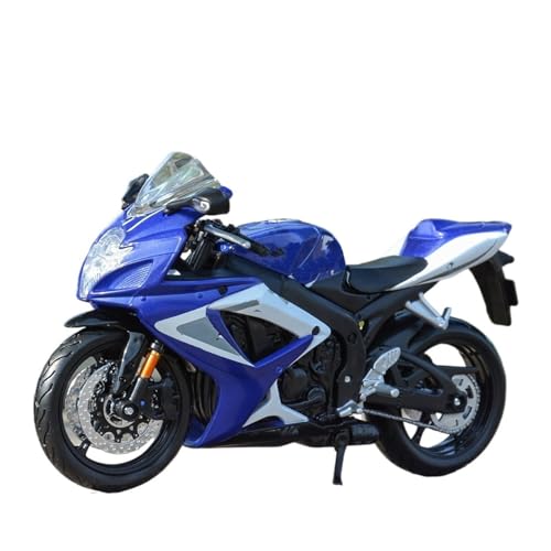 HUIPENPP Schreibtischdekoration Legierung Diecast Metall Motorrad Modell Maßstab 1:12 Für Suzuki GSX-R750 Sammlungsdisplay von HUIPENPP