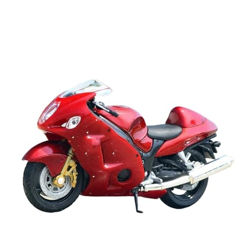 HUIPENPP Schreibtischdekoration Legierung Diecast Metall Motorrad Modell Maßstab 1:18 Für Suzuki Hayabusa GSX1300R Sammlungsdisplay von HUIPENPP