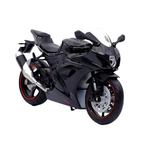 HUIPENPP Schreibtischdekoration Legierung Diecast Motorrad Modell Maßstab 1:12 Für Suzuki Gsx R1000R Sammlungsdisplay(Black) von HUIPENPP