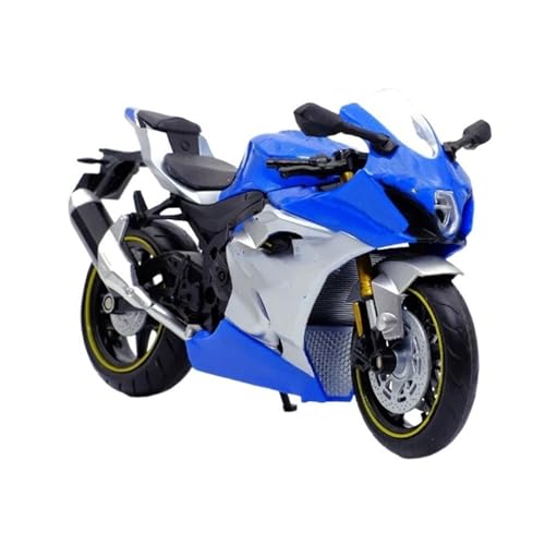 HUIPENPP Schreibtischdekoration Legierung Diecast Motorrad Modell Maßstab 1:12 Für Suzuki Gsx R1000R Sammlungsdisplay(Blue) von HUIPENPP