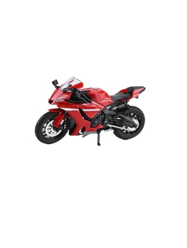HUIPENPP Schreibtischdekoration Legierung Diecast Motorrad Modell Maßstab 1:12 Für Yamaha YZF-R1 YZFR1 Sammlungsdisplay(Red) von HUIPENPP