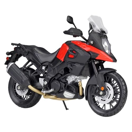 HUIPENPP Schreibtischdekoration Legierung Druckguss Metall Motorrad Modell Maßstab 1:12 Für Suzuki V-Storm Sammlungsdisplay von HUIPENPP