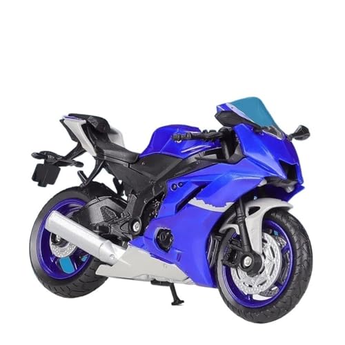 HUIPENPP Schreibtischdekoration Legierung Druckguss Metall Motorrad Modell Maßstab 1:18 Für Yamaha TZ250M Sammlungsdisplay(Blue 2) von HUIPENPP