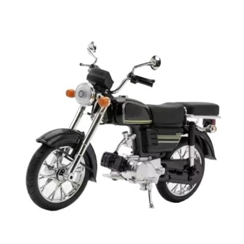 HUIPENPP Schreibtischdekoration Legierung Motorrad Druckguss Metall Motorrad Modell Maßstab 1:10 Für JH-70 Sammlungsdisplay(Black) von HUIPENPP