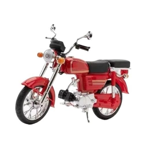 HUIPENPP Schreibtischdekoration Legierung Motorrad Druckguss Metall Motorrad Modell Maßstab 1:10 Für JH-70 Sammlungsdisplay(Red) von HUIPENPP