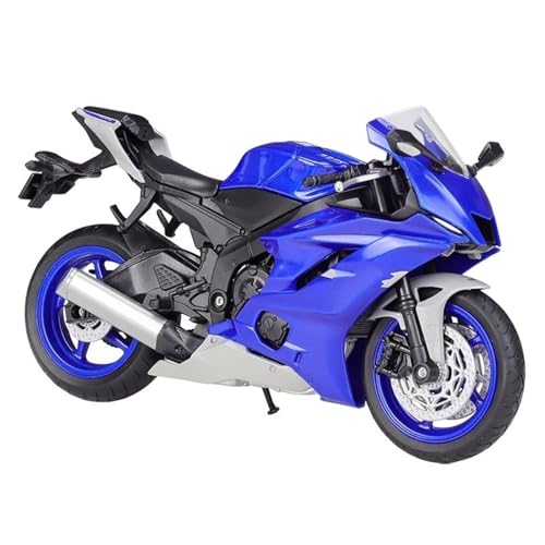 HUIPENPP Schreibtischdekoration Legierung Motorrad Druckguss Modell Maßstab 1:12 Für Yamaha YZF-R6 Sammlungsdisplay von HUIPENPP