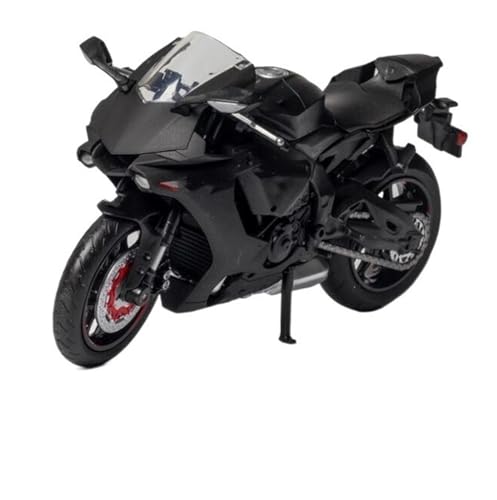 HUIPENPP Schreibtischdekoration Legierung Motorrad Modell Diecast Motorrad Modell Maßstab 1:12 Für Yamaha YZFR1 Sammlungsdisplay(Black) von HUIPENPP