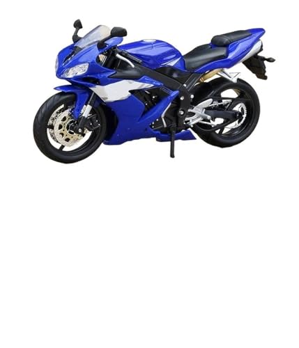 HUIPENPP Schreibtischdekoration Legierung Motorradmodell Druckguss Metall Motorradmodell Maßstab 1:12 Für Yamaha YZF-R1 Sammlungsdisplay(Blue) von HUIPENPP