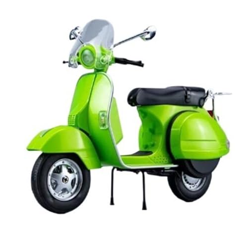 HUIPENPP Schreibtischdekoration Legierungs-Motorrad-Druckgussmodell Im Maßstab 1:10 Für Vespa 125 Sammlungsdisplay(Green) von HUIPENPP