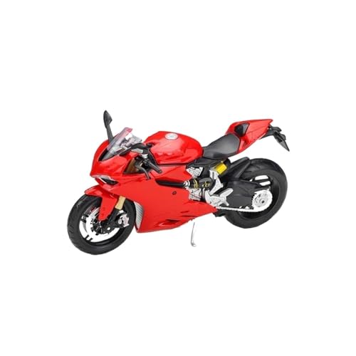HUIPENPP Schreibtischdekoration Legierungs-Motorradmodell, Druckguss-Metall-Motorradmodell Im Maßstab 1:12 Für Ducati 1199 Panigale Sammlungsdisplay von HUIPENPP