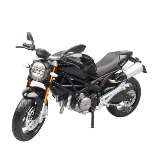 HUIPENPP Schreibtischdekoration Legierungsdruckguss-Metall-Motorradmodell Im Maßstab 1:12 Für Ducati 696 Sammlungsdisplay(Black) von HUIPENPP