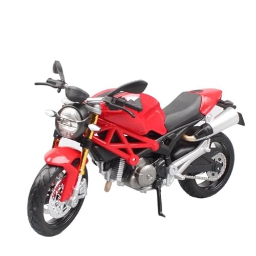 HUIPENPP Schreibtischdekoration Legierungsdruckguss-Metall-Motorradmodell Im Maßstab 1:12 Für Ducati 696 Sammlungsdisplay(Red) von HUIPENPP