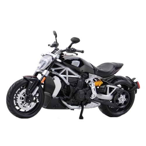 HUIPENPP Schreibtischdekoration Legierungsdruckguss-Motorradmodell Im Maßstab 1:12 Für Ducati X Diavel S Sammlungsdisplay von HUIPENPP