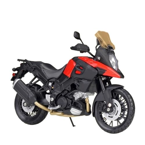HUIPENPP Schreibtischdekoration Legierungsdruckguss-Motorradmodell Im Maßstab 1:12 Für Suzuki V-Storm Sammlungsdisplay(Red) von HUIPENPP