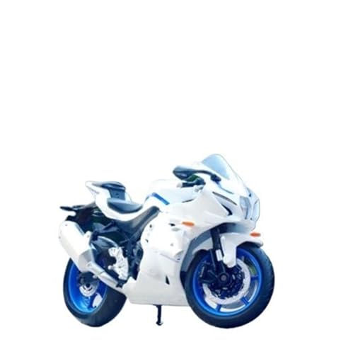 HUIPENPP Schreibtischdekoration Motorrad-Druckgussmodell Im Maßstab 1:12 Für Suzuki GSX-R1000 Sammlungsdisplay(White) von HUIPENPP