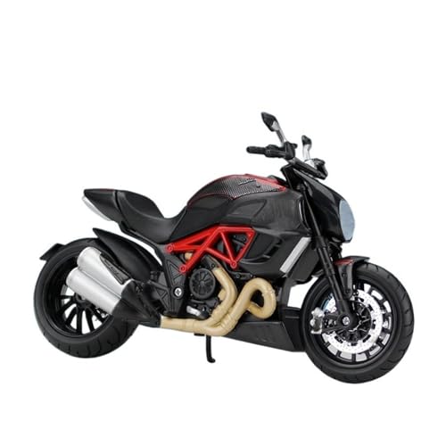 HUIPENPP Schreibtischdekoration Motorradmodell Aus Druckgusslegierung Im Maßstab 1:12 Für Ducati S Rot Sammlungsdisplay(Red 2) von HUIPENPP