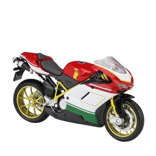 HUIPENPP Schreibtischdekoration Motorradmodell Aus Legiertem Metall Im Maßstab 1:18 Für Ducati Supersports Sammlungsdisplay(Red 2) von HUIPENPP