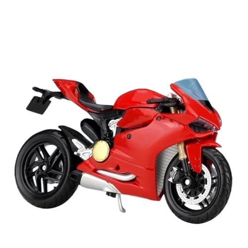 HUIPENPP Schreibtischdekoration Motorradmodell Aus Legiertem Metall Im Maßstab 1:18 Für Ducati Supersports Sammlungsdisplay(Red 3) von HUIPENPP