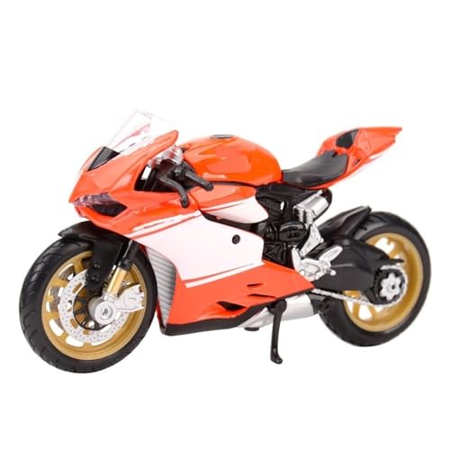 HUIPENPP Schreibtischdekoration Statisches Motorradmodell Aus Druckgusslegierung Im Maßstab 1:18 Für Ducati 1199 Superleggera 2014 Sammlungsdisplay von HUIPENPP