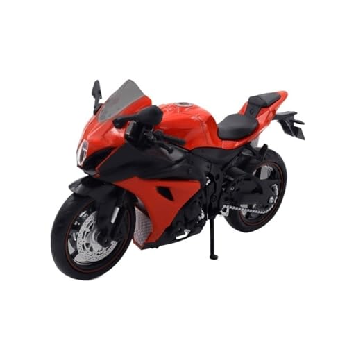 HUIPENPP Zur Schreibtischdekoration Legierung Motorrad Modell Diecast Motorrad Modell Maßstab 1:12 Für GSX-R1000R Sammlungsanzeige(Red) von HUIPENPP