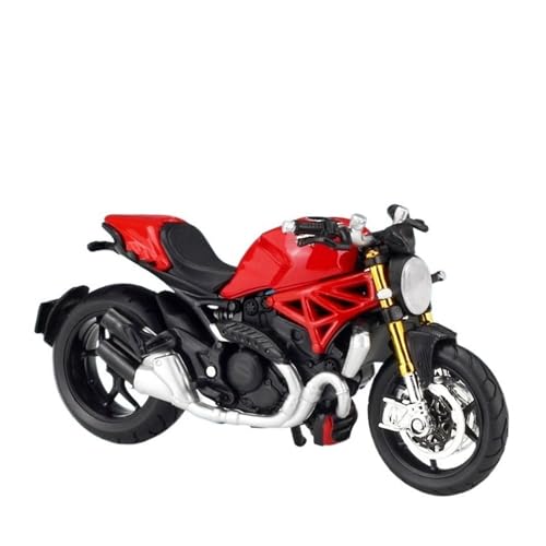 HUIPENPP Zur Schreibtischdekoration Motorradmodell Aus Legiertem Metall Im Maßstab 1:18 Für 1200S Sammlungsanzeige(Red) von HUIPENPP