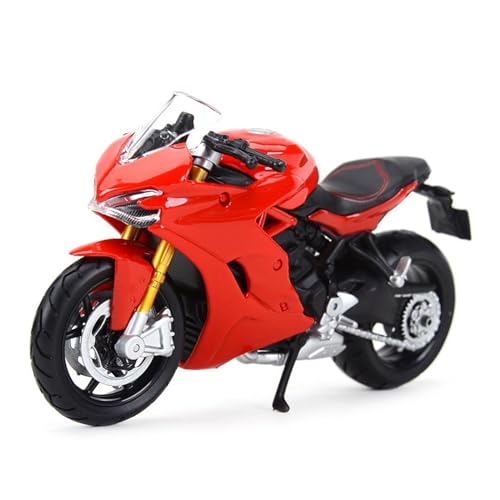 HUIPENPP Zur Schreibtischdekoration Statisches DieCast-Motorradmodell 1:18 Für Für Scrambler Sammlungsanzeige(Red) von HUIPENPP