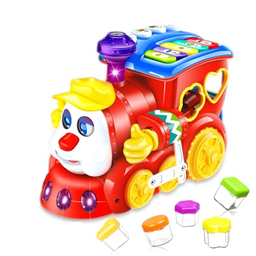 Baby Spielzeug ab 1 Jahr Mädchen Junge Komisch Roter Auto Baby Spielzeug ab 6 9 12 18 Monate mit Musik/Licht Kinderspielzeug Baby Spielzeug ab 1 Jahr Mädchen Junge Komisch Roter Auto Baby Spielzeug ab 6 9 12 18 Monate mit Musik/Licht Kinderspielzeug von HUIYOKAY