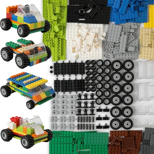 HUIZDQ 450er Set Räder und Achsen, Autoreifen Fahrwerksteile Bausteine HUIZDQ 450er Set Räder und Achsen, Autoreifen Fahrwerksteile Bausteine von HUIZDQ