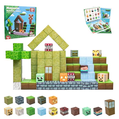HUIZHOU Magnetic Blocks Set,Magnetische Bausteine, Magnet bausteine Kinder Lernspielzeug zur Förderung von Kreativität und Logik Bauklötze Magnet für Jungen & Mädchen 3–8 Jahre (Der Dschungel 100PCS) HUIZHOU Magnetic Blocks Set,Magnetische Bausteine, Magnet bausteine Kinder Lernspielzeug zur Förderung von Kreativität und Logik Bauklötze Magnet für Jungen & Mädchen 3–8 Jahre (Der Dschungel 100PCS) von HUIZHOU
