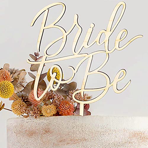 Bride To Be Tortenaufsatz für Brautparty-Dekorationen, Hochzeitstortenaufsatz für Bride To Be-Dekorationen, Bachelorette Rustikaler Holz-Tortenaufsatz Bride To Be Tortenaufsatz für Brautparty-Dekorationen, Hochzeitstortenaufsatz für Bride To Be-Dekorationen, Bachelorette Rustikaler Holz-Tortenaufsatz von HUNCEY