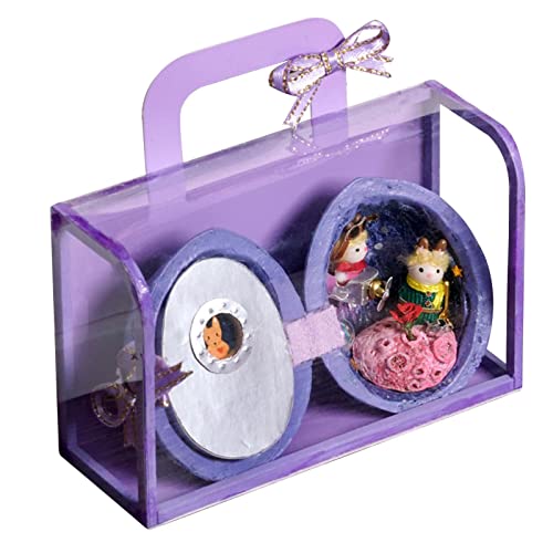 Walnut Shell Dollhouses, Puppenhaus aus Walnussschale, Puppenhaus-Miniatur-Kit, Kinder Puppenhaus Spielzeug, Miniatur-Walnusswelt-Ostergeschenk für Teenager, Kinder von HUNYA